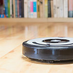 Robotic vacuum cleaner.